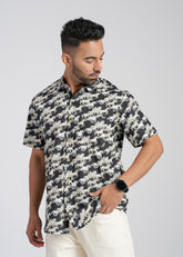 Cotton Printed Half Sleeve Shirt