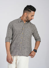 Cotton Printed Full Sleeve Shirt