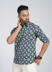Cotton Printed Full Sleeve Shirt