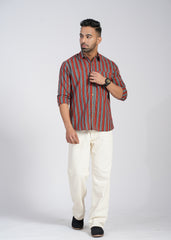 Cotton Printed Full Sleeve Shirt