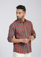 Cotton Printed Full Sleeve Shirt