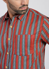 Cotton Printed Full Sleeve Shirt