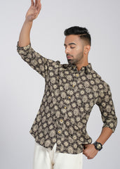 Cotton Printed Full Sleeve Shirt