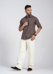 Cotton Printed Full Sleeve Shirt