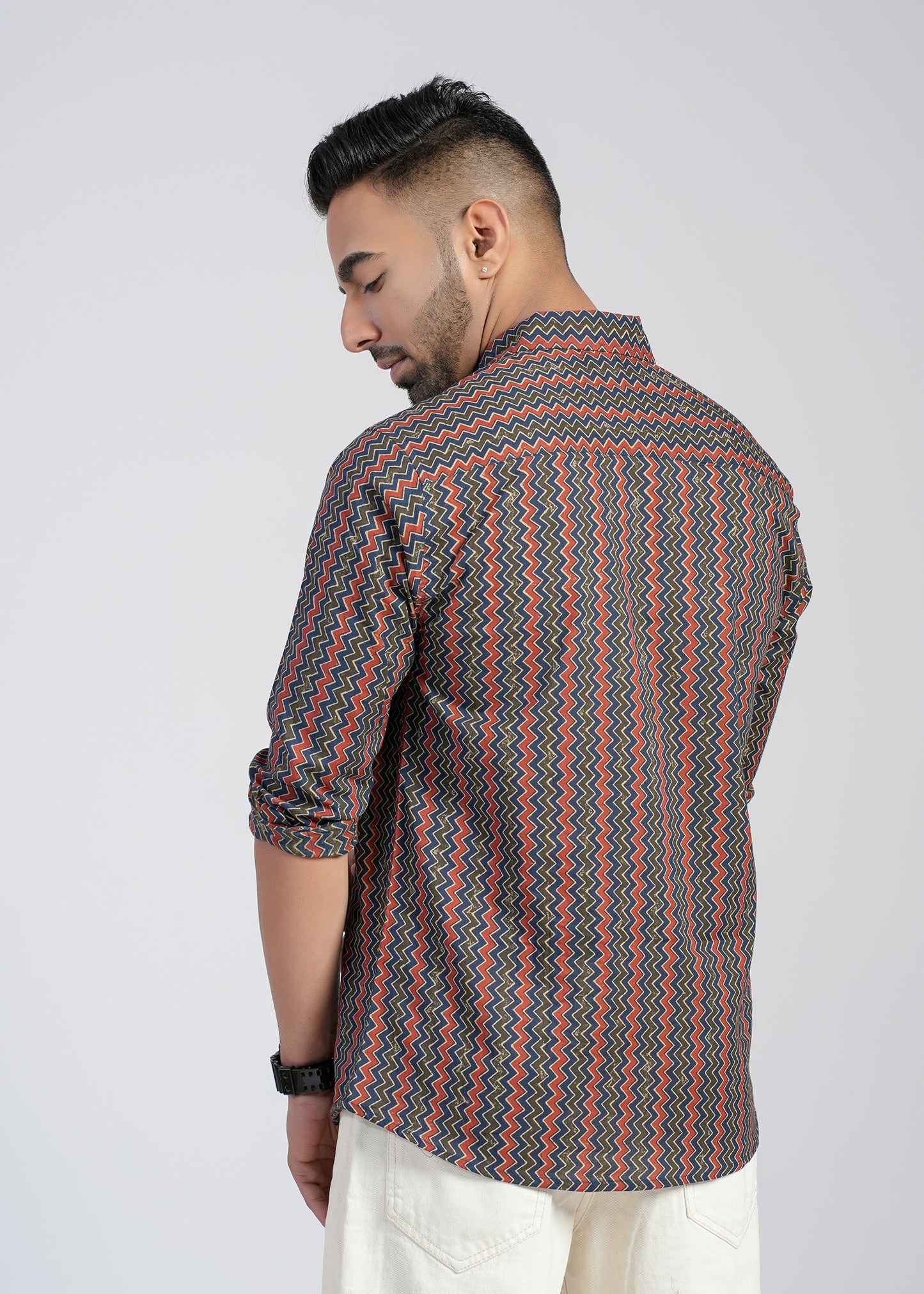 Cotton Printed Full Sleeve Shirt