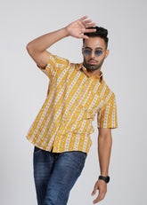 Cotton Printed Half Sleeve Shirt