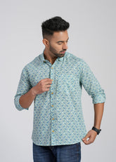 Cotton Printed Full Sleeve Shirt