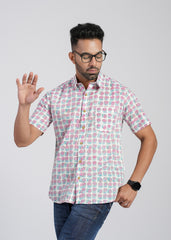Cotton Printed Half Sleeve Shirt