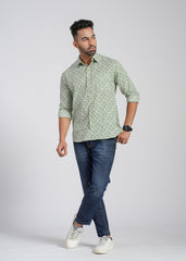 Cotton Printed Full Sleeve Shirt