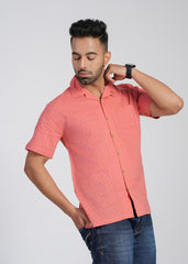 Cotton Printed Half Sleeve Shirt
