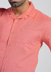 Cotton Printed Half Sleeve Shirt