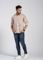 Cotton Printed Full Sleeve Shirt