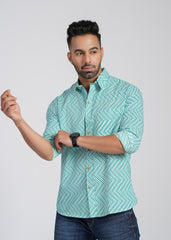 Cotton Printed Full Sleeve Shirt