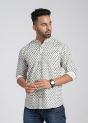 Cotton Printed Full Sleeve Shirt