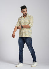 Cotton Printed Full Sleeve Shirt