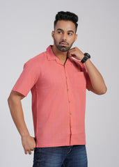 Cotton Printed Half Sleeve Shirt