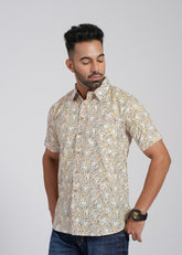 Cotton Printed Half Sleeve Shirt