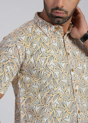 Cotton Printed Half Sleeve Shirt