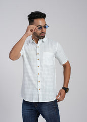 Cotton Printed Half Sleeve Shirt