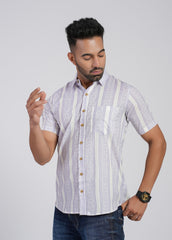 Cotton Printed Half Sleeve Shirt