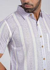 Cotton Printed Half Sleeve Shirt