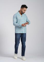 Cotton Printed Full Sleeve Shirt