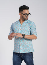 Cotton Printed Full Sleeve Shirt