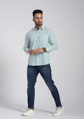 Cotton Printed Full Sleeve Shirt