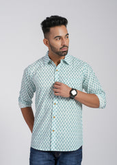 Cotton Printed Full Sleeve Shirt