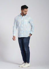 Cotton Printed Full Sleeve Shirt