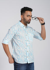 Cotton Printed Full Sleeve Shirt