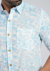 Cotton Printed Full Sleeve Shirt