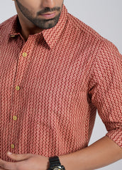 Cotton Printed Full Sleeve Shirt