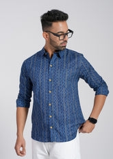 Cotton Printed Full Sleeve Shirt