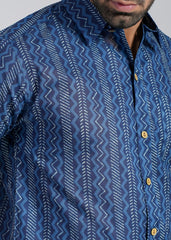 Cotton Printed Full Sleeve Shirt