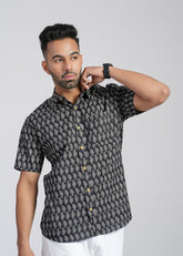Cotton Printed Half Sleeve Shirt