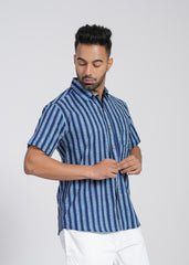 Cotton Printed Half Sleeve Shirt