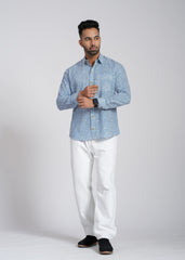 Cotton Printed Full Sleeve Shirt