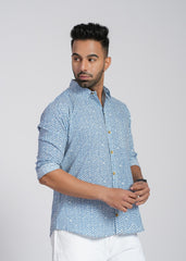 Cotton Printed Full Sleeve Shirt