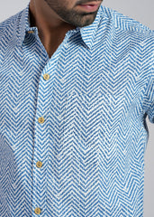 Cotton Printed Full Sleeve Shirt