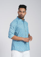 Cotton Printed Full Sleeve Shirt