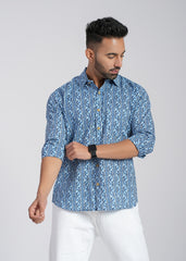 Cotton Printed Full Sleeve Shirt