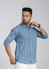 Cotton Printed Full Sleeve Shirt