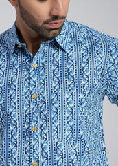 Cotton Printed Full Sleeve Shirt
