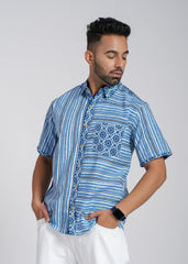 Cotton Printed Half Sleeve Shirt