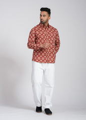 Cotton Printed Full Sleeve Shirt