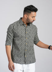 Cotton Printed Full Sleeve Shirt