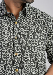Cotton Printed Full Sleeve Shirt