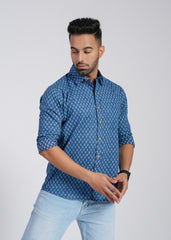 Cotton Printed Full Sleeve Shirt