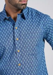 Cotton Printed Full Sleeve Shirt